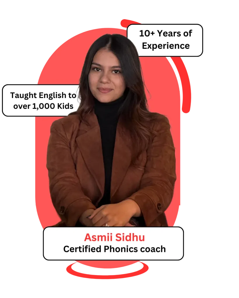 Asmii Sidhu Phonics teacher